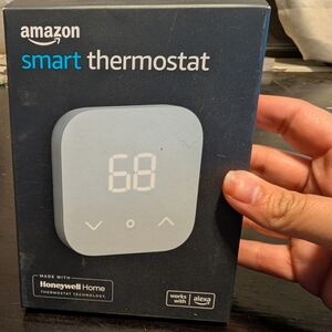 Amazon Smart Thermostat - Light Gray